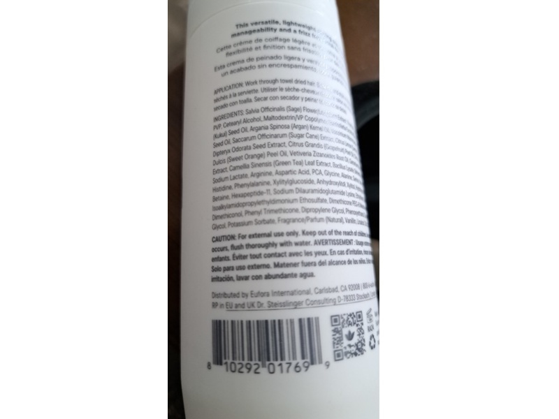 Eufora Behaive Lightweight Styling Cream, 7.25 fl oz/210 mL
