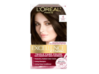 L'oreal Paris Excellence Creme Triple Care Color Permanent Hair Color Kit, 4 Dark Brown - thumbnail 1