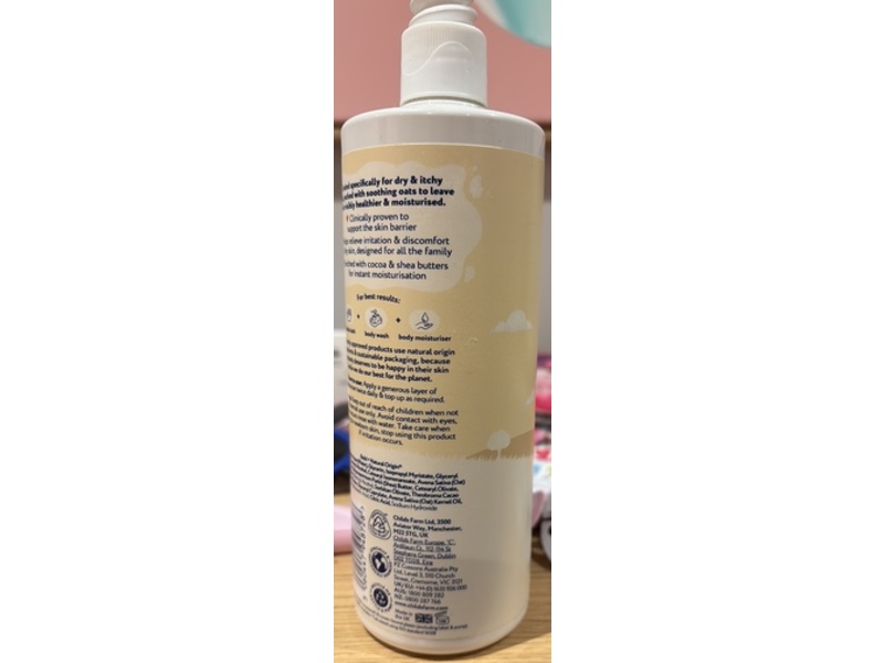 Childs Farm Body Moisturizer, Oat Derma, 500 mL