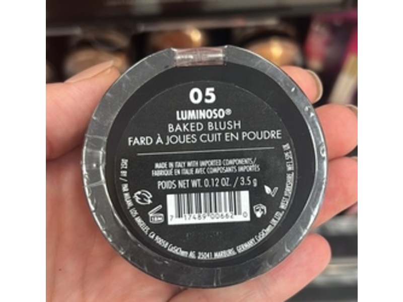Milani Baked Blush, Luminoso, 0.12 oz/3.5 g