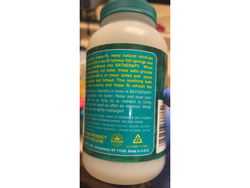 Queen Helene Batherapy Bathe Away Aches & Pains, 16 oz/454 g