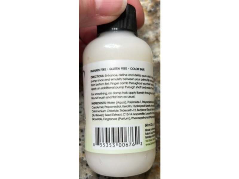 Lis'n The G.O.A.T. Smoothing Curl Cream, 2 oz/60 mL