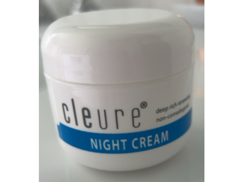 Cleure Night Cream, 2 oz/57 g