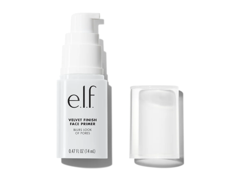e.l.f. Cosmetics Velvet Finish Face Primer, 0.47 fl oz/14 mL