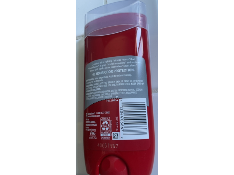 Old Spice High Endurance Deodorant, Fresh, 3.4 oz/96 g