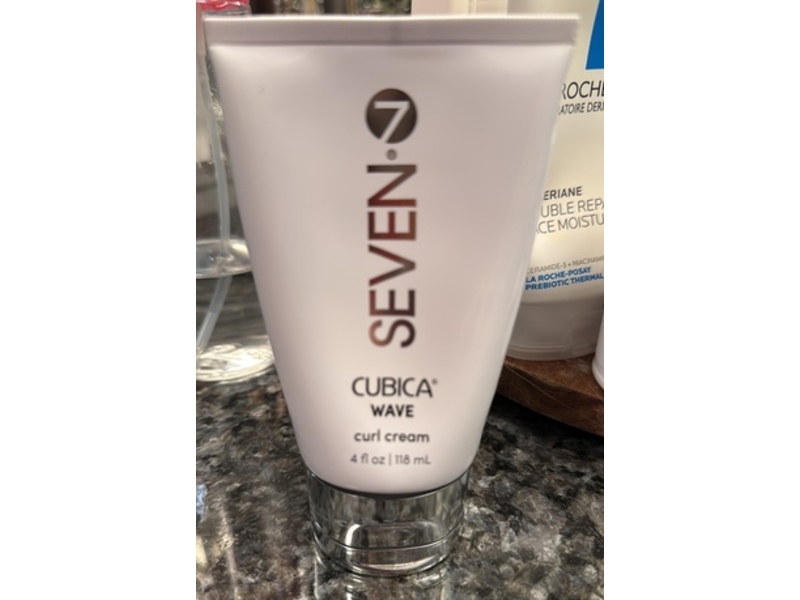 Seven Cubica Wave Curl Cream, 4 fl oz/118 mL
