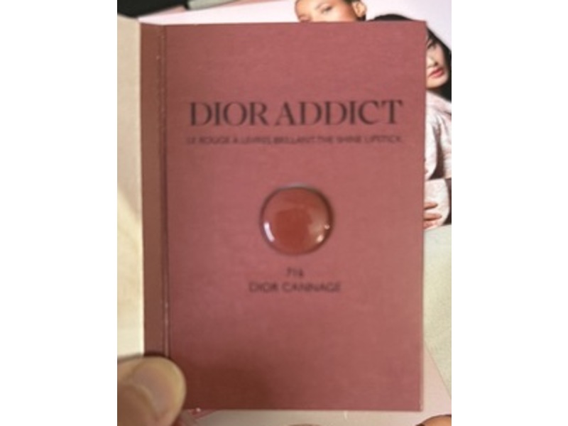 Dior Addict The Shine Lipstick, 716 Dior Cannage, 0.75 g