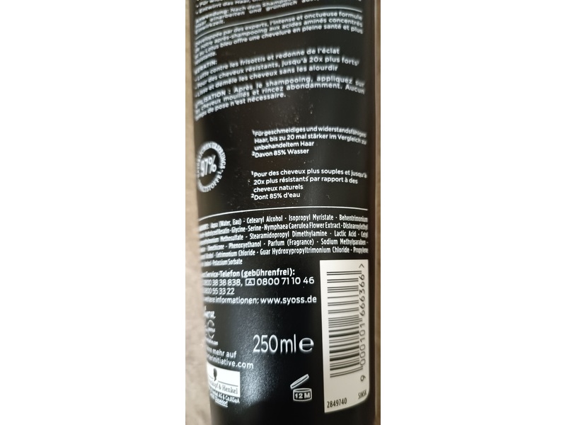 Syoss Keratin Deep Conditioner, 250 mL