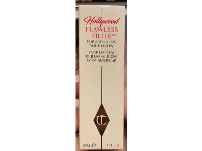 Charlotte Tilbury Hollywood Flawless Filter For A Superstar Youth Glow, 1 fl oz/30 mL