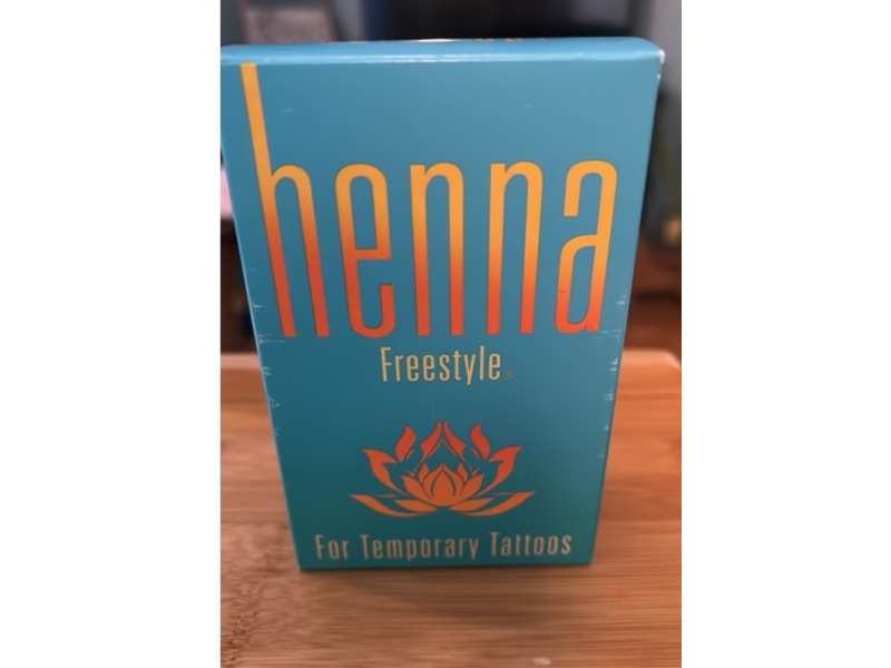 Earth Henna Freestyle For Temporary Tattoos, 1 Count