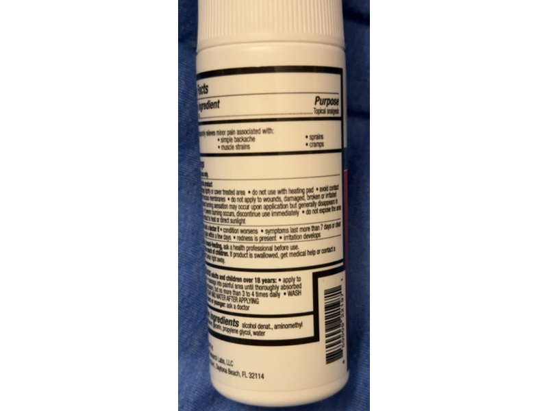 DCH Labs Arthritis Pain Relief Roll - On, Capsaicin 0.1%, 3 oz/85 g