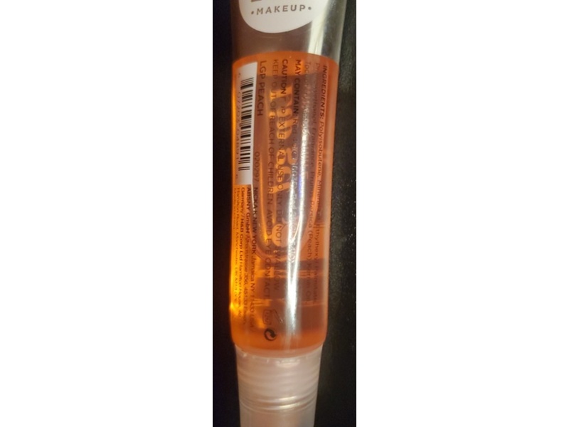 nicka k Lip Gel with Vitamin E, Peach, 0.5 fl oz/15 mL