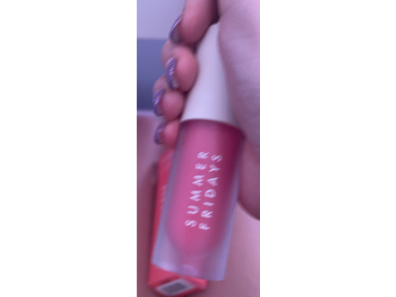 Summer Fridays Dream Lip Oil, Pink Cloud ,0.15 oz