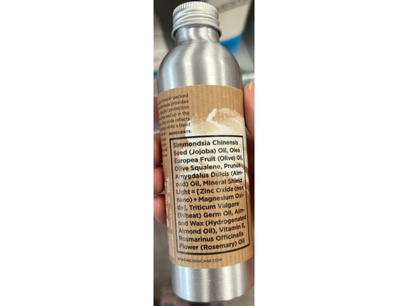 Amazinc! Mineral Sun Screen, SPF 30+, 150 mL