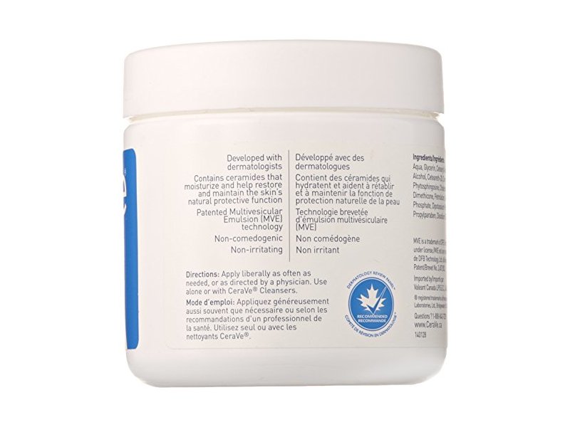 CeraVe Moisturizing Cream, Normal to Dry Skin, 453g