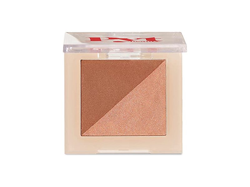 PYT Beauty Bronzer Duo, Bali, Hypoallergenic, Vegan Makeup, 1 Count