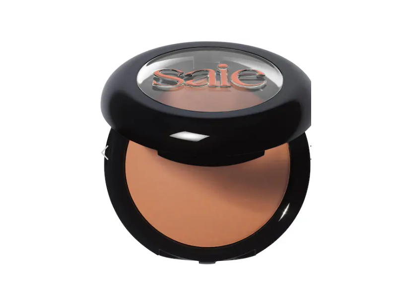 Saie Super Suede Radiant Baked Powder Bronzer, Amalfi, 0.28 oz/8 g