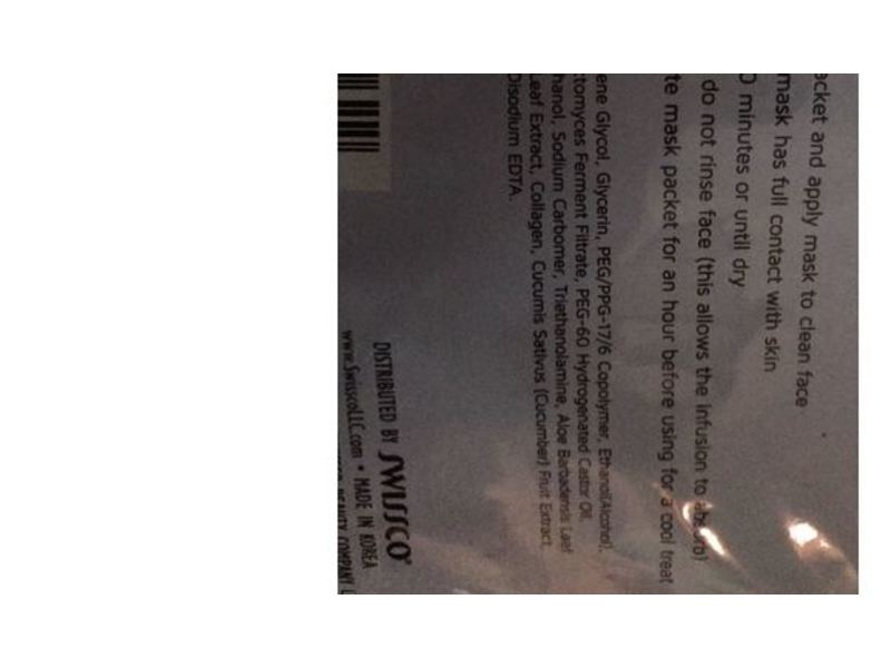 Precision Beauty Collagen Face Mask, 1 Count