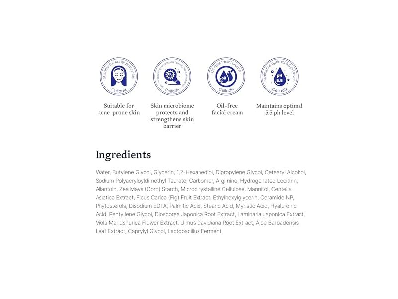 Celladix Skin Barrier Recovery 131 Cream, 2.70 fl oz/80 mL