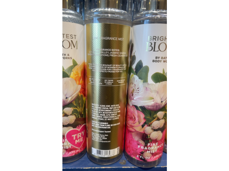 Brightest Bloom By Bath & Body Works Fine Fragrance Mist, 8 fl oz/236 mL