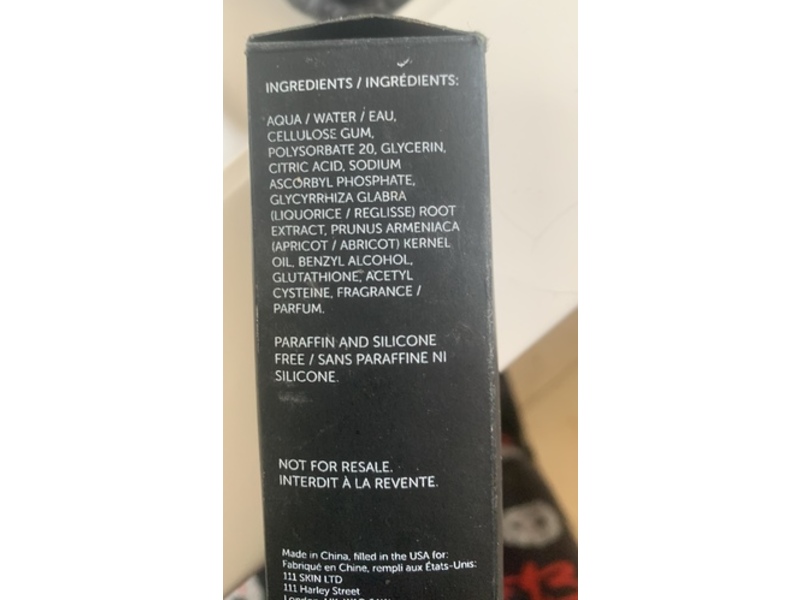 111Skin Vitamin C Brightening Booster Serum, 0.68 fl oz/20 mL