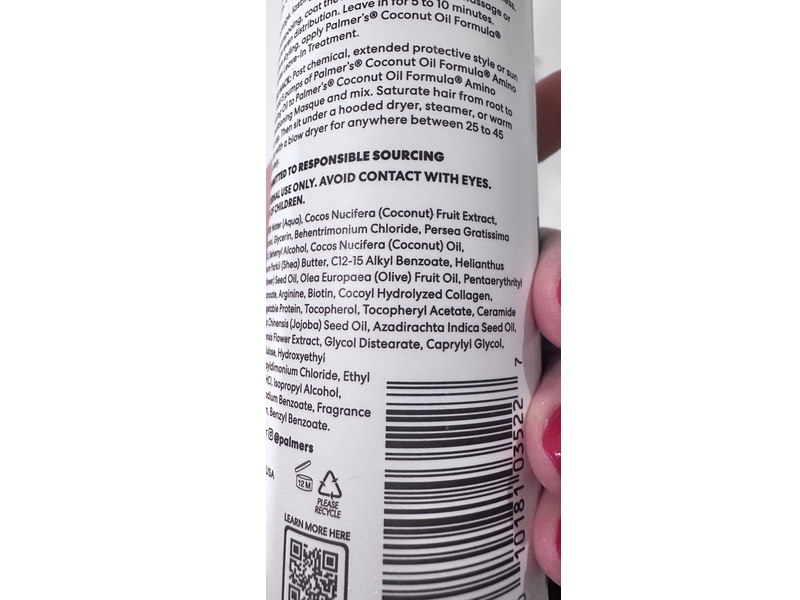 Palmer's Amino Bonding Complex Conditioning Masque, 12 fl oz/355 mL