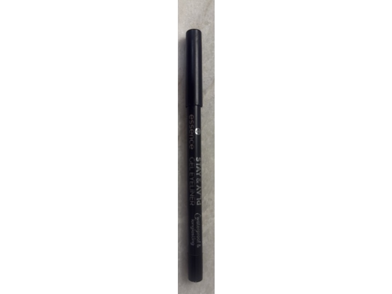 Essence Stay & Play Gel Eyeliner, 01 Black Raven, 0.04 oz/1.3 g