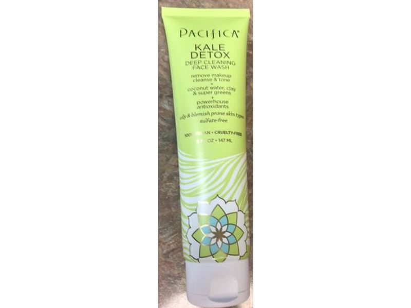 Pacifica Kale Detox Deep Cleansing Face Wash, 5 fl oz/147 mL