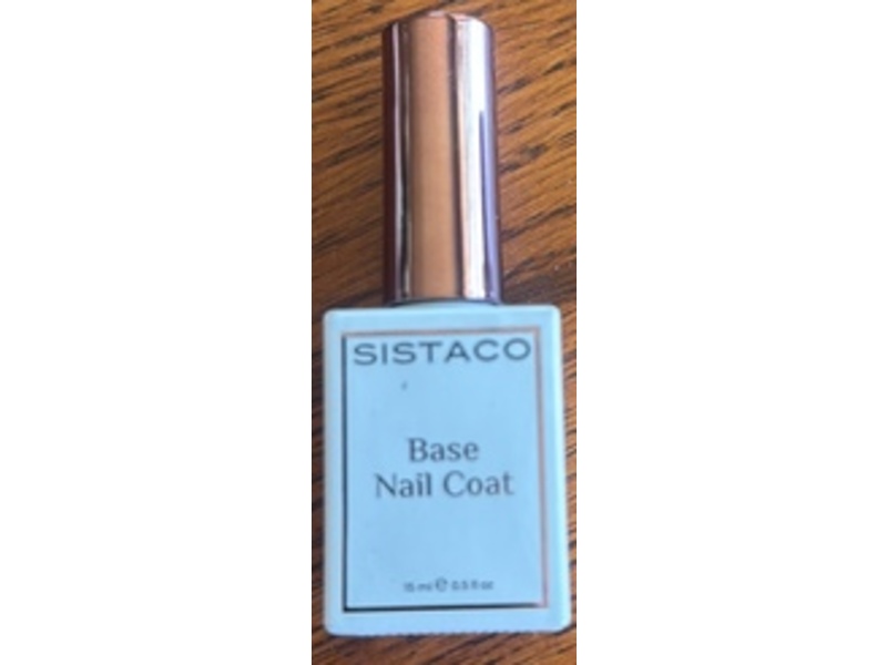 Sistaco Nail Base Coat, 0.5 fl oz/15 mL