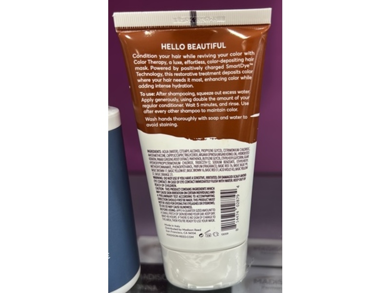 Madison Reed Color Therapy Color Depositing Hair Mask, Castagna, 4 fl oz/118 mL