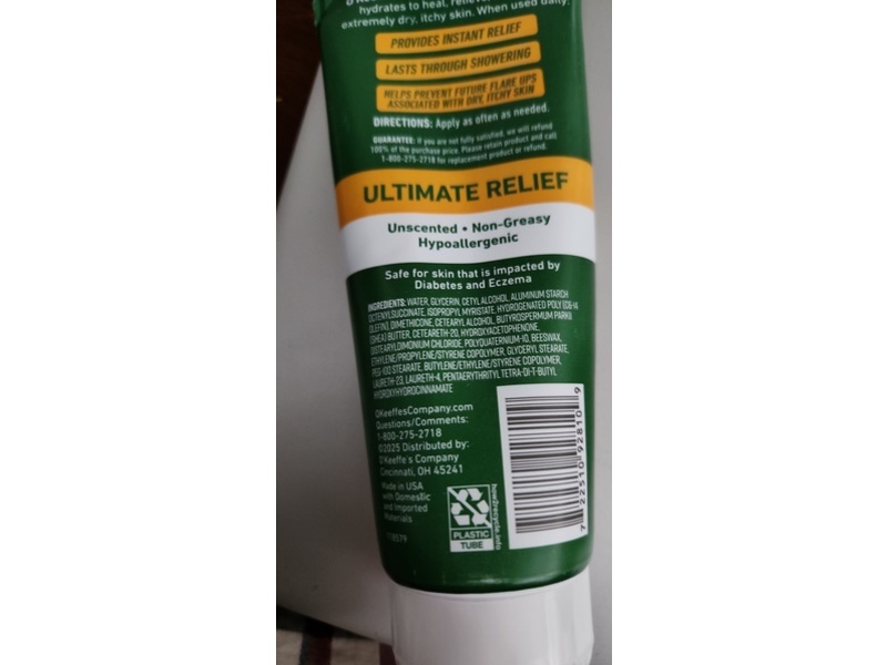 O'Keeffe's Skin Repair Body Cream, 7 oz/198 g