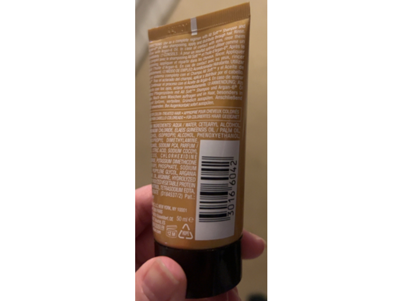 Redken All Soft Conditioner, Argan Oil, 1.7 fl oz/50 mL