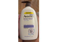Aveeno Stress Relief Body Wash, Lavender Scent , 33 fl oz/975 mL - Image 3