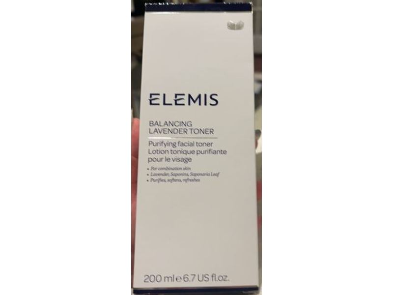 Elemis Balancing Purifying Facial Toner, Lavender, 6.7 fl oz/200 mL