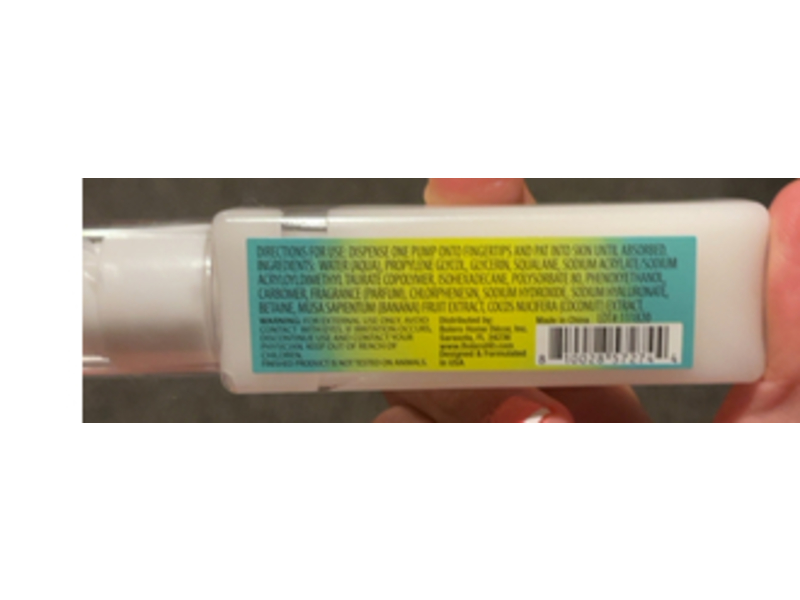 Bolero Beverly Hills Hydrating Concentrated Elixir, Banana + Coconut Milk, 1.7 fl oz/50.2 mL