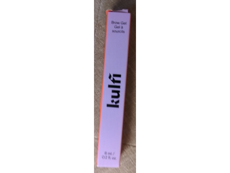 Kulfi Free The Brow Gel, Clear, 0.2 fl oz/6 mL