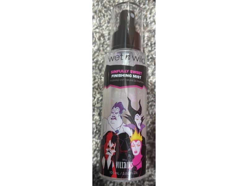 Wet N Wild Sinfully Sweet Finishing Mist, Disney Villains, 3.55 fl oz/105 mL