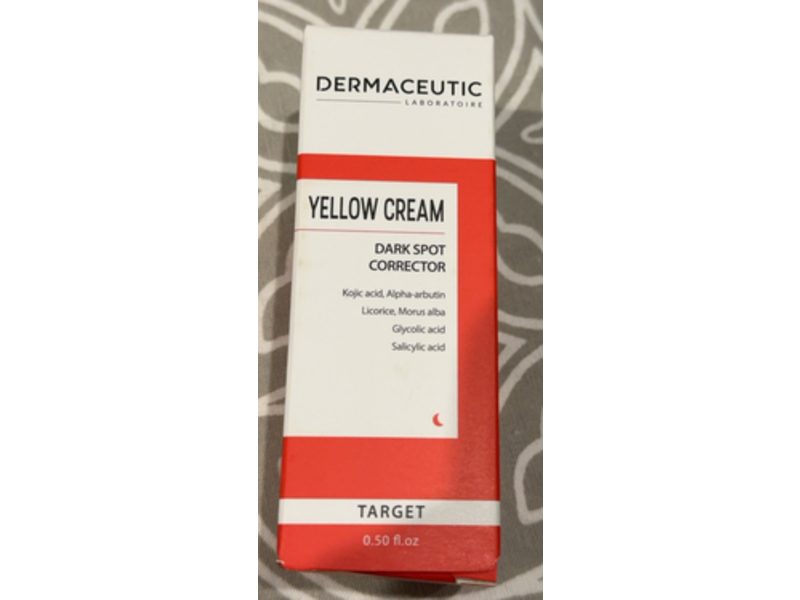 Dermaceutic Yellow Cream Dark Spot Corrector, 0.50 fl oz