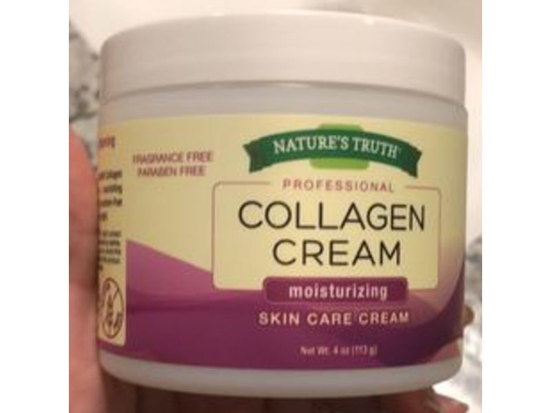 Nature's Truth Professional Moisturizing Collagen Cream, 4 oz/113 g