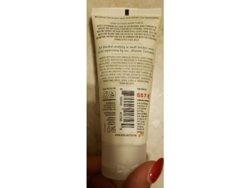 Curlsmith Weightless Air Dry Cream, 2 fl oz/59 mL