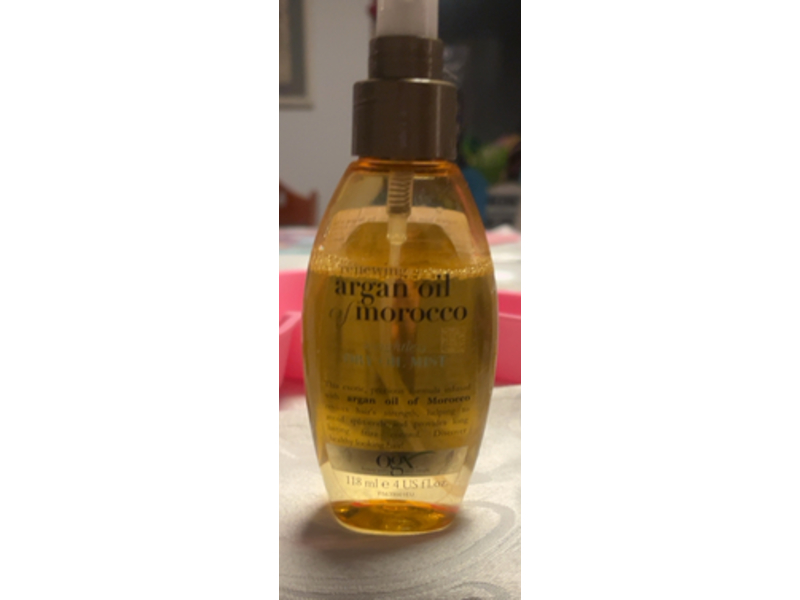 OGX Weightless Healing Dry Oil, Renewing + Argan Oil of Morocco, 4 fl oz/118 mL