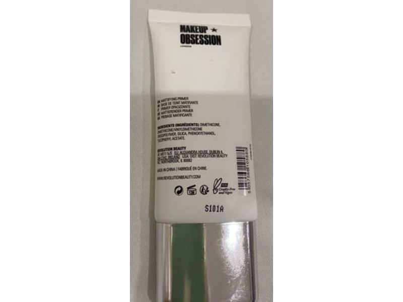 Revolution Beauty Makeup Obsession Game Set Mattifying Primer, 0.94 fl oz/28 ml