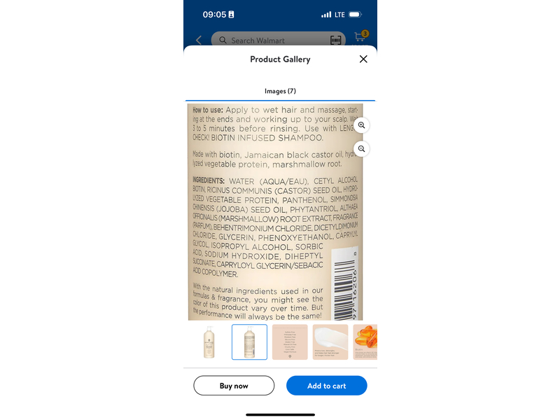 Hairitage By Mindy McKnight Length Check Biotin Conditioner, 21 fl oz/621mL