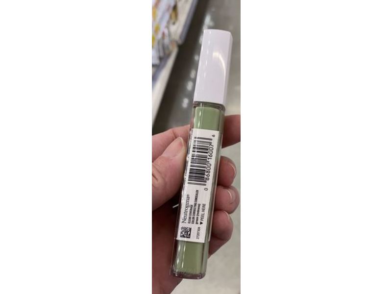 Neutrogena Clear Coverage Color Correcting Concealer, Green, 0.24 fl oz/7.1 mL