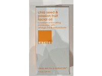 Lather Face Oil, Chia Seed & Passion Fruit, 1 fl oz/29 mL - thumbnail 2