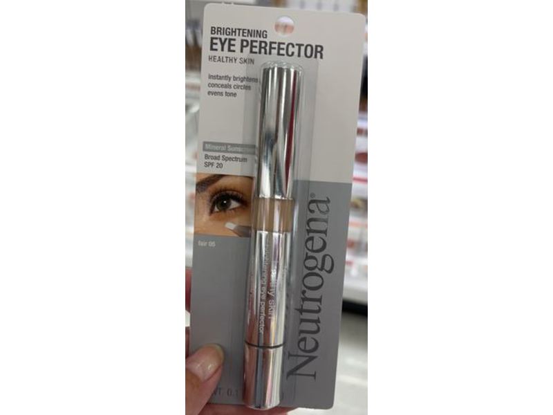 Neutrogena Brightening Eye Perfector, SPF 20, Fair 05, 0.17 oz/4.9 g