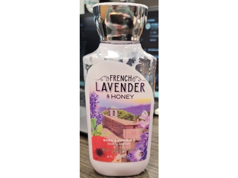 Bath & Body Works Body Lotion, French Lavender & Honey, 8 fl oz/236 mL