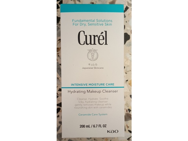 Curel Hydrating Makeup Cleanser, 6.7 fl oz/200 mL