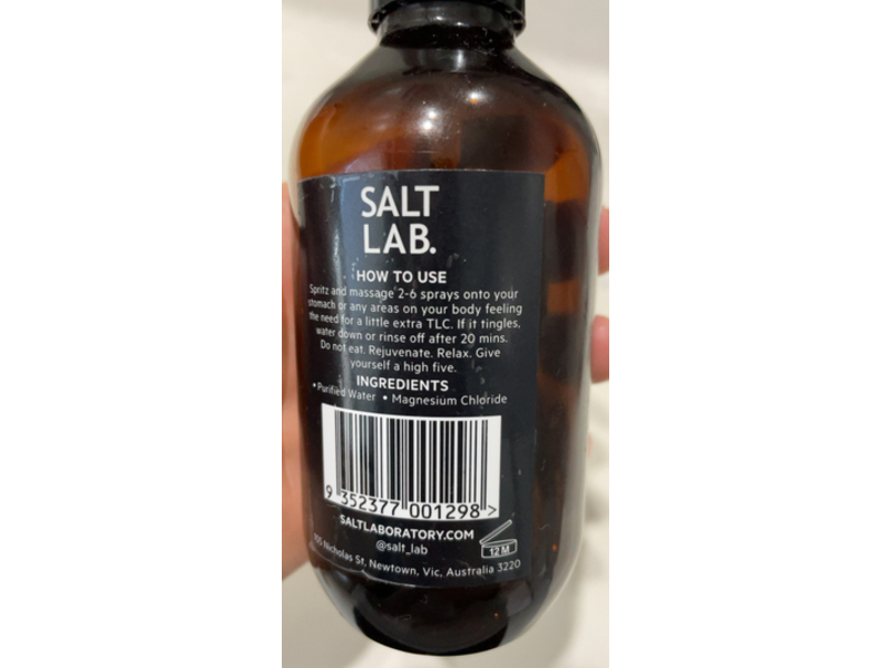 Salt Lab Magnesium Oil, 200 mL