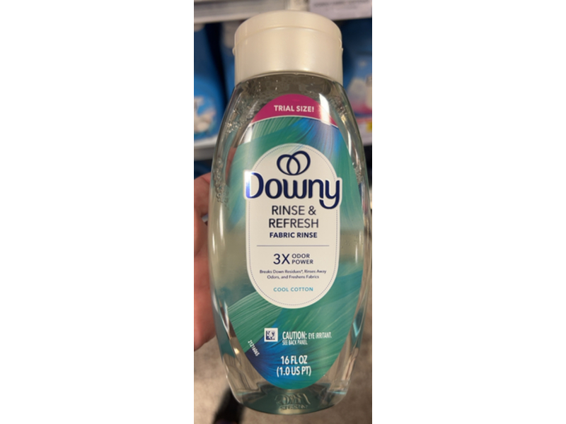 Downy Rinse & Refresh Fabric Rinse, Cool Cotton, 16 fl oz